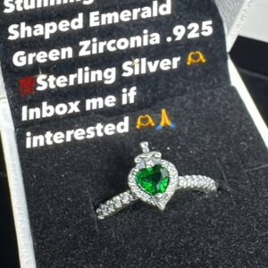 Green Heart Ring