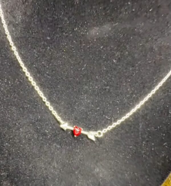 Heart With Arrow Necklace
