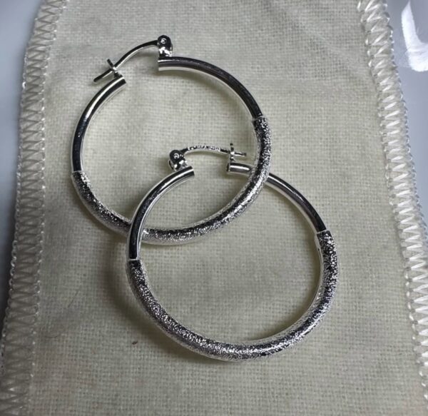 Italian Textured Earrings