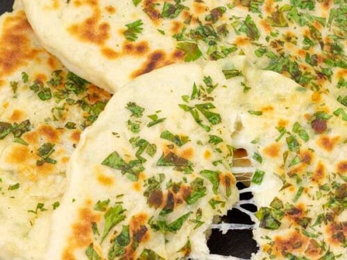Parmesan Stuffed Naan