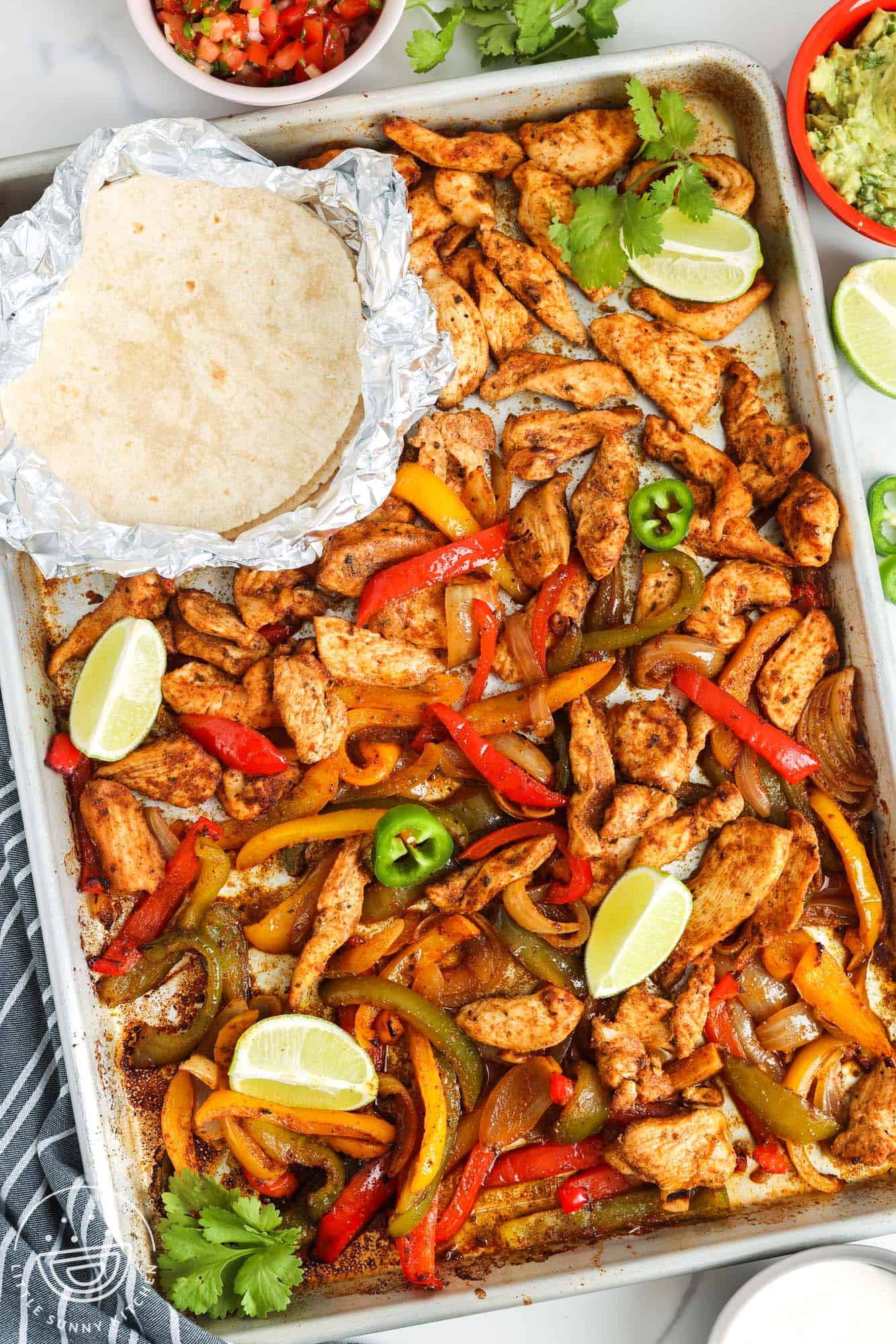 CHICKEN OR LAMB FAJITA