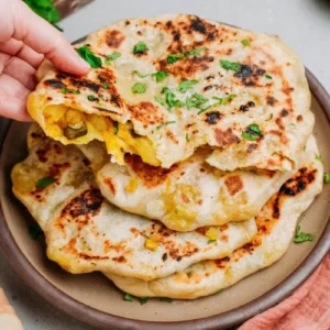 Potato Stuffed Naan